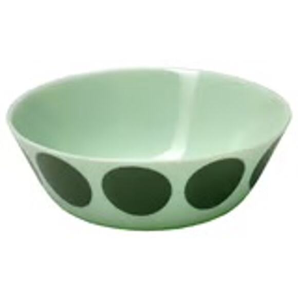 OFTAST Dotty Delight: 4-Pack Light Green Stack & Smile Bowls for Daily Joy - Picture 1 of 3